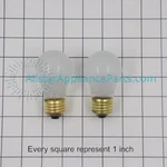 Whirlpool Appliance Frosted Light Bulb 8009 (pack Of 2). Fixed Price $25.99.