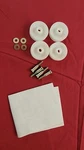 Frigidaire Dishwasher 154408502 Rack Roller Repair Kit New Upper Oem. Fixed Price $35.00.