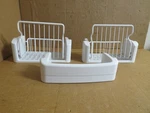 Refrigerator Freezer Bin SET-1 Ea. Part # WR71X10254 WR71X10256 WR71X10255. Fixed Price $36.98.