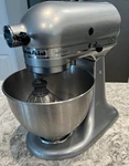 Kitchenaid Artisan Series Qt Tilt-head Stand Mixer, Charcoal KSM150PSMC Rr. Fixed Price $165.00.
