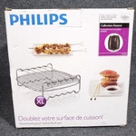 Philips Airfryer Double Layer Accessory Silver HD9905 Avance Skewers For HD9240. Fixed Price $10.40.