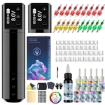 Profesional Maquina De Tatuaje Kit Para Tatuar Tattoo Rotativa Pluma. Fixed Price $45.93.