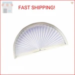Redi Shade No Tools Original Arch Light Filtering Pleated Fabric White, 72. Fixed Price $33.08.