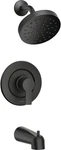 Moen Rinza 82628BL Matte Black Bathroom Shower Head, Handle Faucet Kit Set. Fixed Price $139.00.