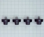 Wolf Grill Part # 825147 Knob, Black, 36-42 Set. Fixed Price $242.00.