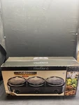 West Bend Triple Cooker Serving Station New Never Opened. Fixed Price $18.00.