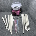 Nostalgia PCM305 Vintage Collection Hard Sugar Candy Cotton Maker W/ 30+ Cones. Fixed Price $44.69.
