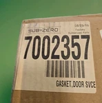 Sub-zero 7002357 Door Gasket UC-24B Beverage Center Oem New Under Counter. Fixed Price $265.00.