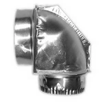 Builders Best 010161 4" 90 Aluminum Close Elbow. Fixed Price $17.09.