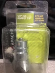 Apache 39041060 1/2" Iso Male Tip Half With Poppet Valve Hydraulic Quick Disconn. Fixed Price $9.95.