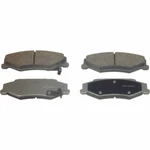 Disc Brake Pad Set-thermoquiet Rear Wagner MX732. Fixed Price $42.75.