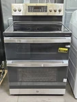JBS86SPSS 30" Stainless Freestanding Double Oven Electric Range Nob #160617. Fixed Price $899.00.