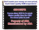 Qty 2-SALE 3130390/4204410 Pr New Evap For Subzero 501R 601RG-2/3. Fixed Price $350.00.