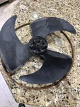 WJ73X10047 Ge Zoneline Ptac Condenser Fan Blade. Fixed Price $20.00.