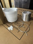 New Lambro 211L Dryer Lint Trap Vent Kit 6 Piece 1911338. Fixed Price $11.00.