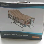 Serenelife SLAIRMATR45 Hospital Bed Mattress Bubble Pad W/ Electric Pump. Fixed Price $45.00.