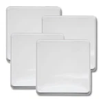 Range Kleen Stove Burner Covers 4 White 9.5 Square For. Fixed Price $29.76.