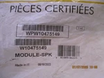 Whirlpool Oven Spark Module (WPW10475149) (W10475149) (B100054-52). Fixed Price $60.00.