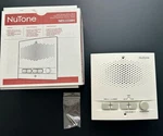 Nutone NRS103WH Indoor Remote Station * White New Old Stock Use With NM100. Fixed Price $36.00.