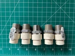 Nos 5-PACK Lot Genova Pipe To Tube Adapters 57605S " Mnpt X In Cts Cpvc. Fixed Price $27.01.