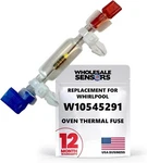Whirlpool WPW10545291 Replacement Oven Thermal Fuse 12 Month Warranty. Fixed Price $18.00.