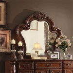 Acme Dresden Mirror In Cherry Oak. Fixed Price $627.80.