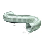 A038/16 Semi-rigid Aluminum 3" 8FT Deflecto Extendable & Flexible Ducting. Fixed Price $17.50.