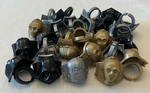 25 Star Wars Cupcake Rings Toppers Darth Vader C3PO R2D2 Party Favors Lot. Fixed Price $11.99.
