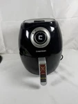 Chefman 3.6 Quart Air Fryer Oven With Space Saving Flat Basket, Oil Free. Fixed Price $27.00.