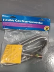 Plumb Craft Flexible Gas Dryer Connector 4 1/2" MIP/3/8" Nominal. Fixed Price $17.67.