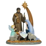 Precious Moments Pipka Nativity Figurine 9-INCH Holy Family Christmas New 30030. Fixed Price $91.99.