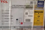Tcl 10,000 Btu Window Air Conditioner Cools 450 Square Feet, White New!. Fixed Price $199.99.