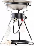 24WC Heavy-duty 24" Portable Propane Outdoor Cooker With 18" Steel Wok, Black. Fixed Price $128.32.
