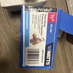 Watts 0386422 SB1156F 1/2 Bronze High Capacity Feed Water Pressure Regulator. Fixed Price $135.96.