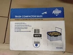 Oem Whirlpool W10165293RB Trash Compactor Plastic Bags 18", 60 Pack. Fixed Price $45.00.