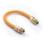 Easyflex 1/2 In. Coated Stainless Steel Gas Connector 24 150,000 Btu. Fixed Price $19.00.