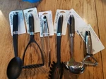 Kenmore Kitchen Utensil Spoon Mash Tongs Peeler Ladle Pasta New Dishwasher Safe. Fixed Price $6.99.