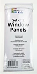 Mainstays Kids Set Of 2 Window Panels Polyester Easy Care White Sheer. Fixed Price $18.05.