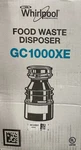 Whirlpool GC1000XE 1/3 Hp Disposal With Cord - Ships Free. Fixed Price $78.95.