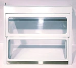 Samsung Refrigerator Split Glass Shelf Part # DA97-08463A Slide 16" & 13.5" W. Fixed Price $46.17.