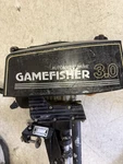 Vintage Very Rare Sears Roebuck Gamefisher 3 Hp Outboard Motor 2 Cycle. Fixed Price $359.96.