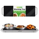 Nutrichef Portable Electric Food Hot Plate-stainless Steel Warming Tray&dish .... Fixed Price $82.55.