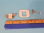 For Whirlpool Model MGDC300BW Dryer Door Latch/catch And Surrounding Cover Used. Fixed Price $20.00.