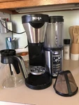 Ninja Coffee Bar Brewer CF080W With Glass Carafe Stainless Steel/ Black. Fixed Price $35.00.