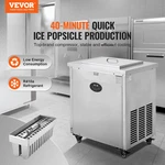 Commercial Popsicle Machine 40PCS Ice Lolly Maker Stainless Steel. Fixed Price $1497.99.