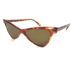 Vintage Sunglasses Dark Tortoise Frames Sharp Cat Eye With Brown Lenses. Fixed Price $59.99.