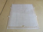Lg Refrigerator Crisper Cover Insert Part # 3550JJ1069A. Fixed Price $35.04.