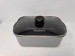 West Bend Slow Cooker Insert Crock Lid 10.5X7.5X4.5 Replacement. Fixed Price $17.99.