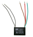 Ceiling Fan Capacitor CBB61 5UF+5UF+5UF Wire Authorized Ge And Hunter. Fixed Price $9.89.