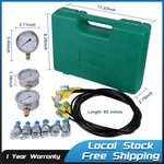 Hydraulic Pressure Kit Excavator Tester Coupling With 3 Gauges. Fixed Price $64.14.